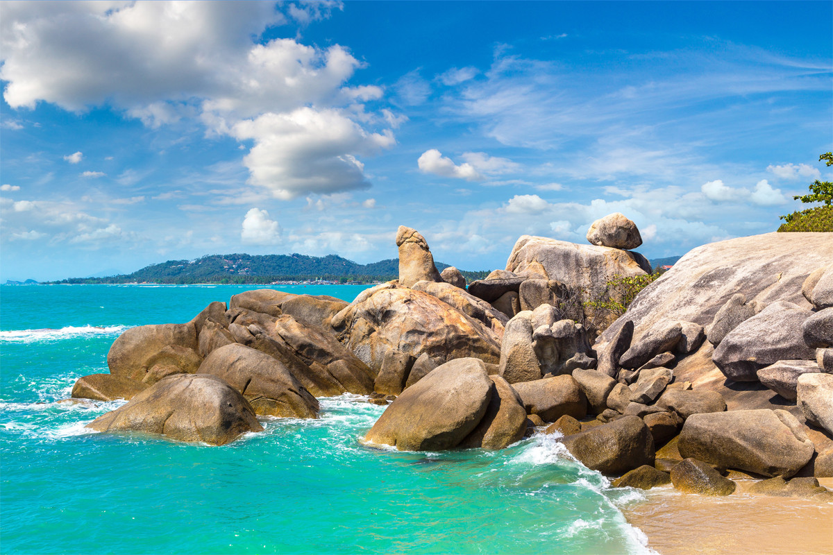 Lamai Beach, Samui Island, Suratthani Province, Thailand