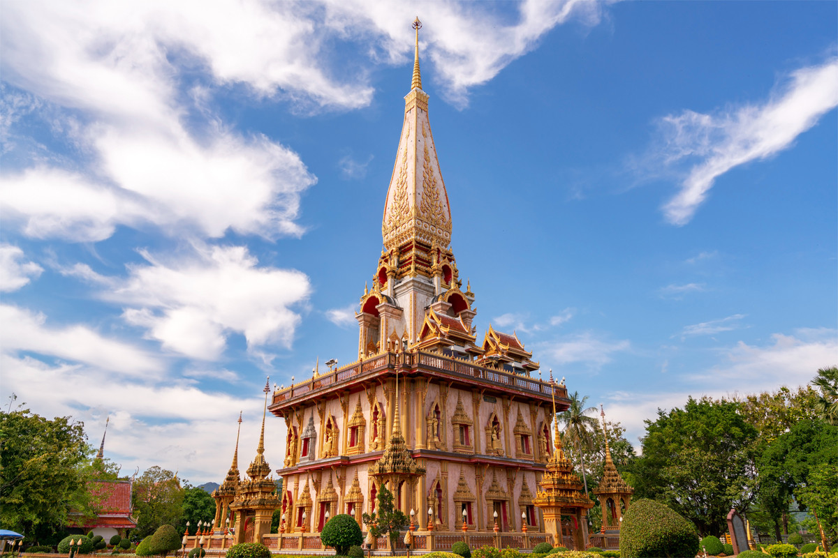 Chaithararam Temple, Phuket Province, Thailand