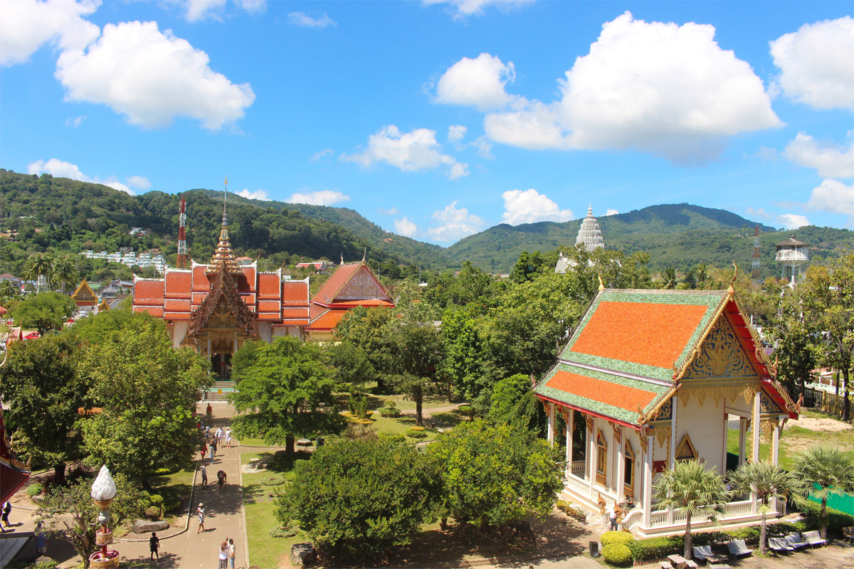 Chaithararam Temple, Phuket Province, Thailand