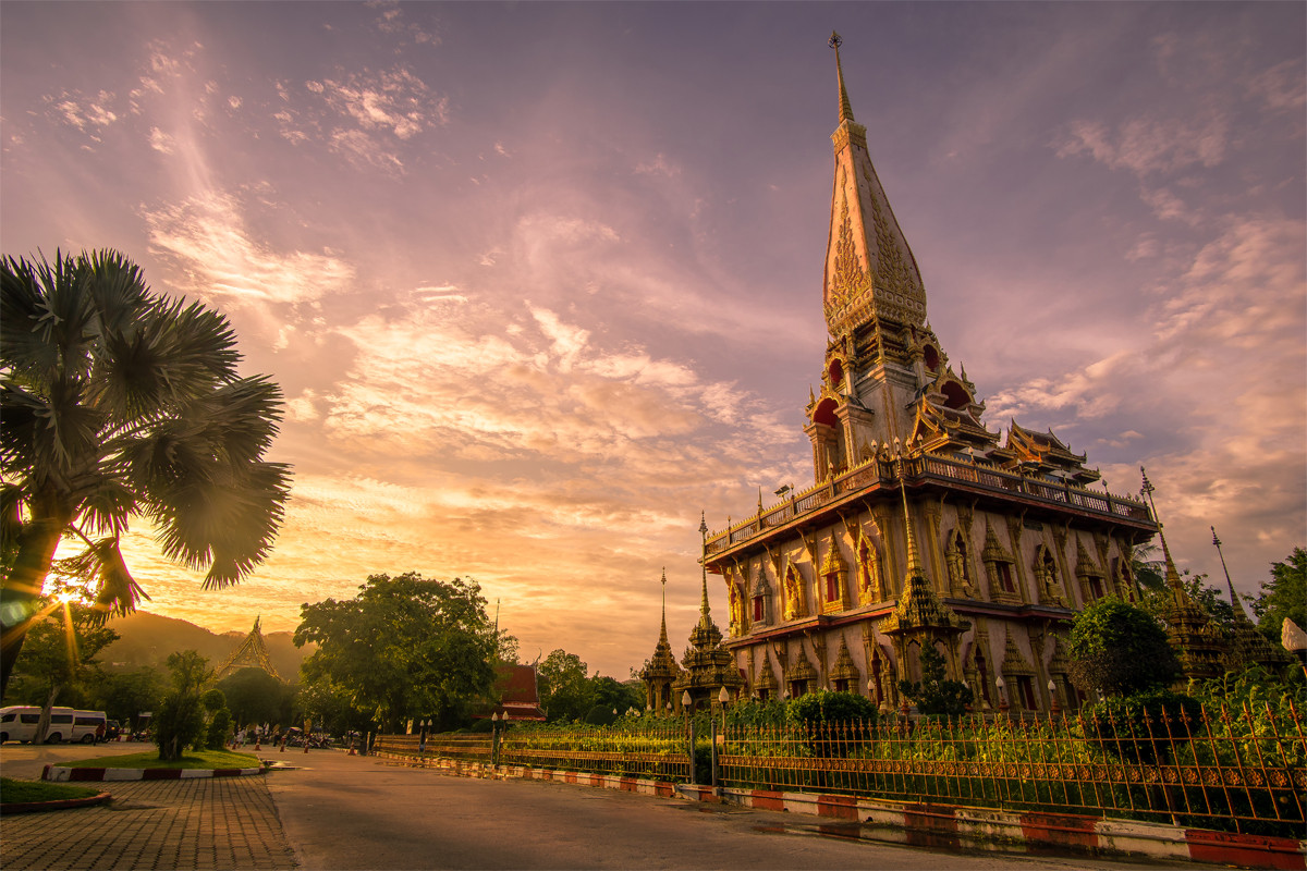 Chaithararam Temple, Phuket Province, Thailand