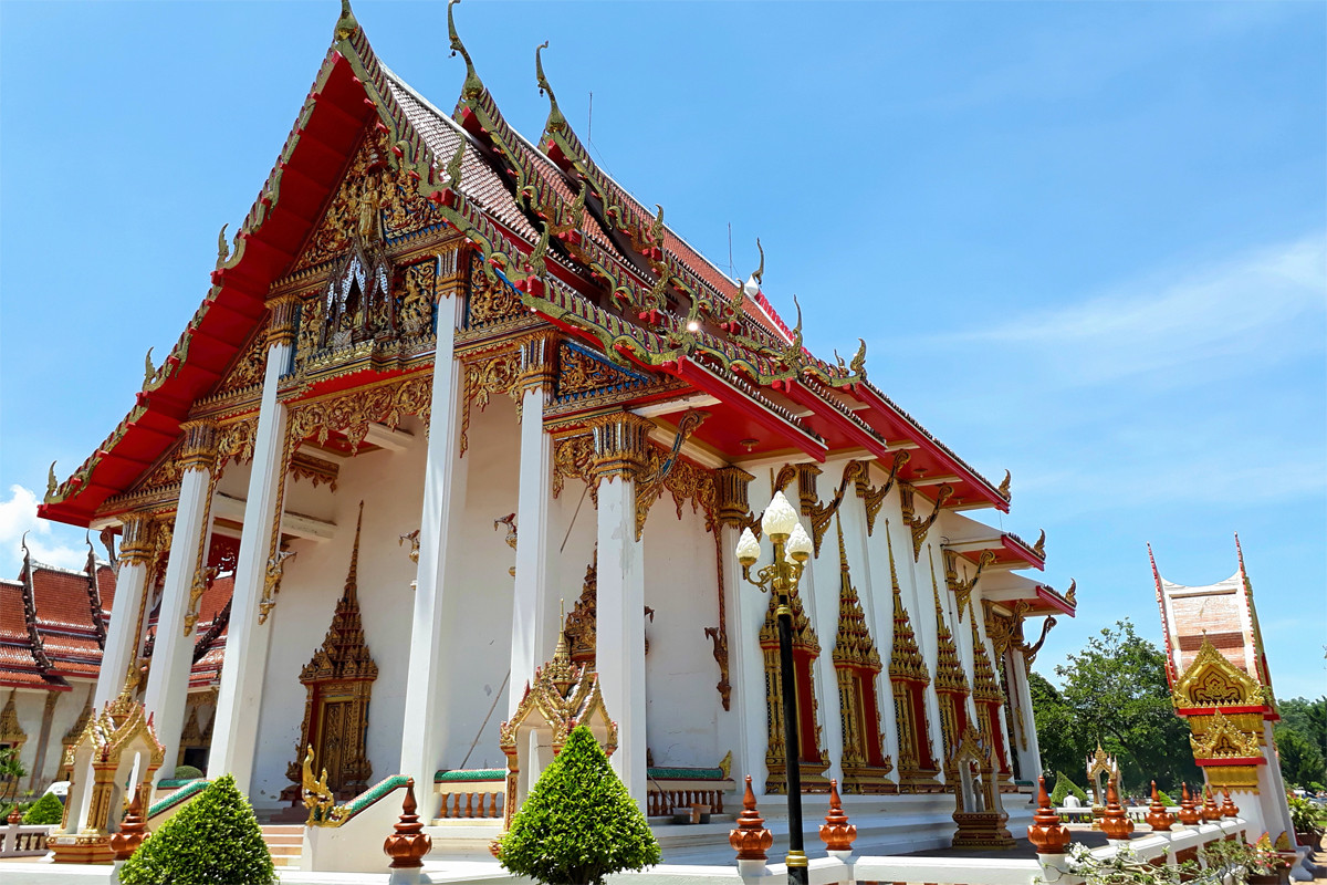 Chaithararam Temple, Phuket Province, Thailand