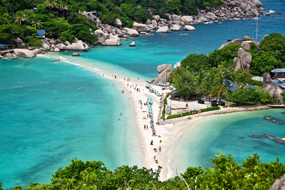 Ko Nang Yuan of Ko Tao, Thailand