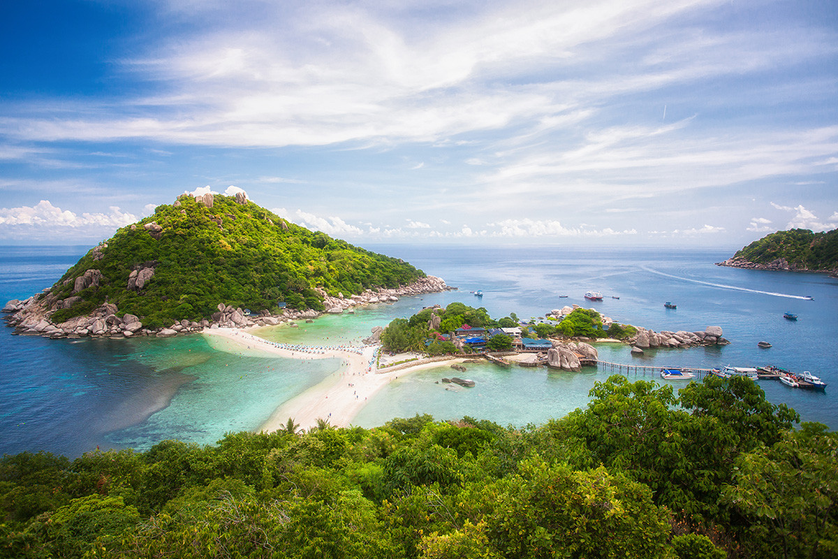 Ko Nang Yuan of Ko Tao, Thailand